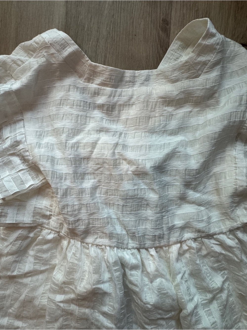 By Anthropologie V-Neck Ruffled Tiered Babydoll Dress sz XS - Picture 11 of 11
